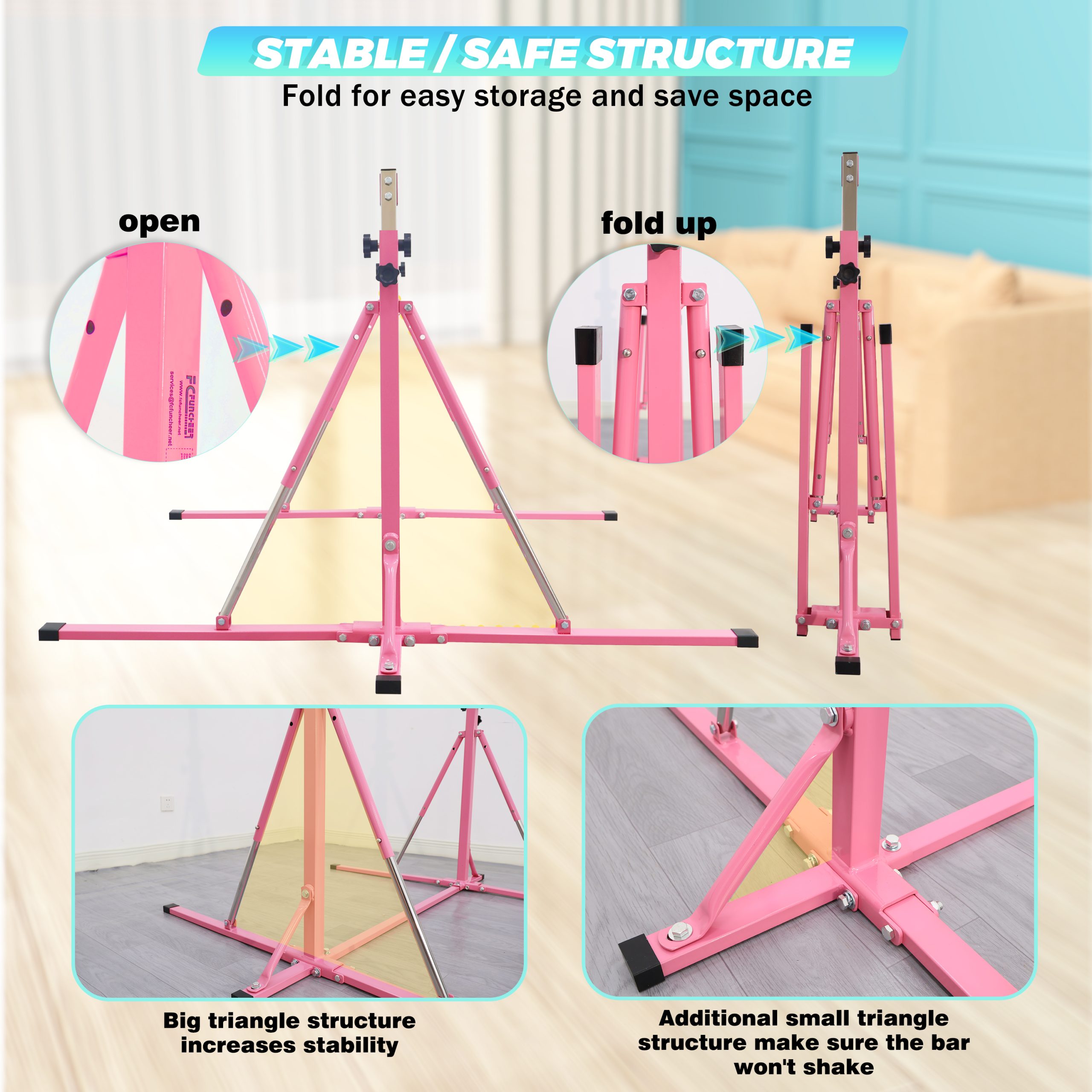 Multifunctional children's gymnastics bar - Image 5