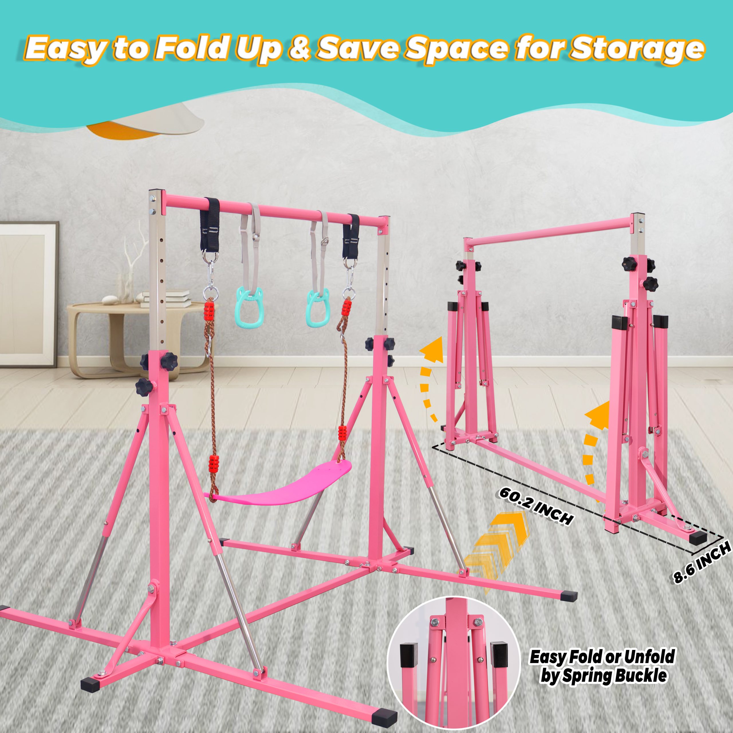 Multifunctional children's gymnastics bar - Image 8
